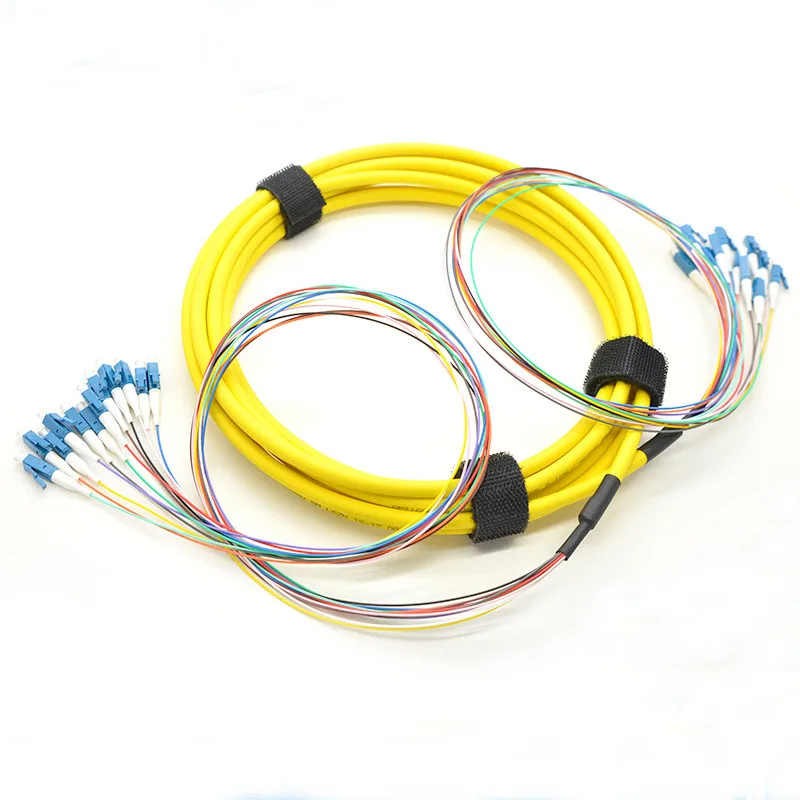 Bundle Fiber Optic Patch Cable LC to LC 12 Core Type 
Bundle Fiber Optic Patch Cable LC to LC 12 Core Type