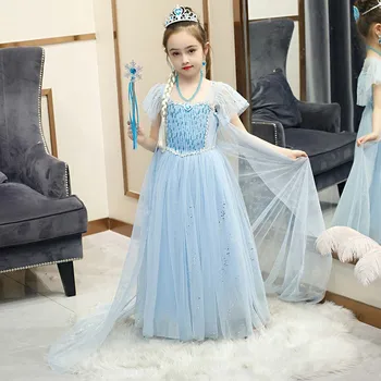 2020 Fairy Girl Dress Christmas Snow Girl Princess Dress Up Magic Stick Crown Wig Crystal Shoes Halloween Cosplay Costume +cloak
2020 Fairy Girl Dress Christmas Snow Girl Princess Dress Up Magic Stick Crown Wig Crystal Shoes Halloween Cosplay Costume +cloak