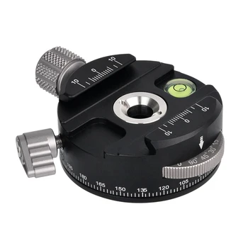 High Quality Tripod Head PAN-60H Panoramic Ball Head Tripod Head with Indexing Rotator AS Type Clamp for Cameras(Gray)
High Quality Tripod Head PAN-60H Panoramic Ball Head Tripod Head with Indexing Rotator AS Type Clamp for Cameras(Gray)