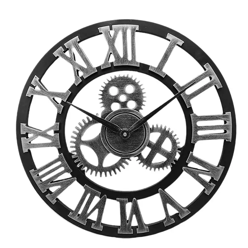 Industrial Gear Wall Clock