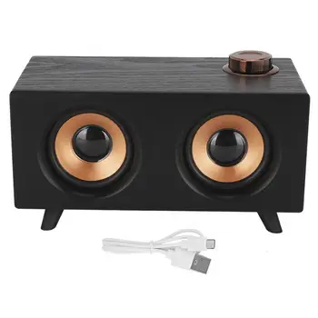 Retro Style Wooden Mini Bluetooth Speaker Wireless HIFI Stereo Player for Computer Mobile Phone Support Memory Card/AUS Playback
Retro Style Wooden Mini Bluetooth Speaker Wireless HIFI Stereo Player for Computer Mobile Phone Support Memory Card/AUS Playback