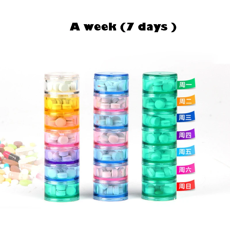 Temperature Di a Week 7 Days Small Medicine Box Portable Mini-Tight Portable Travel Household Plastic Convenient Pill Box
Temperature Di a Week 7 Days Small Medicine Box Portable Mini-Tight Portable Travel Household Plastic Convenient Pill Box