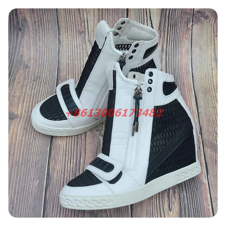 new woman inner heel high top mesh ankle boots woman wedge inside mesh leather high top zipper sneakers female wedge ankle boots
new woman inner heel high top mesh ankle boots woman wedge inside mesh leather high top zipper sneakers female wedge ankle boots