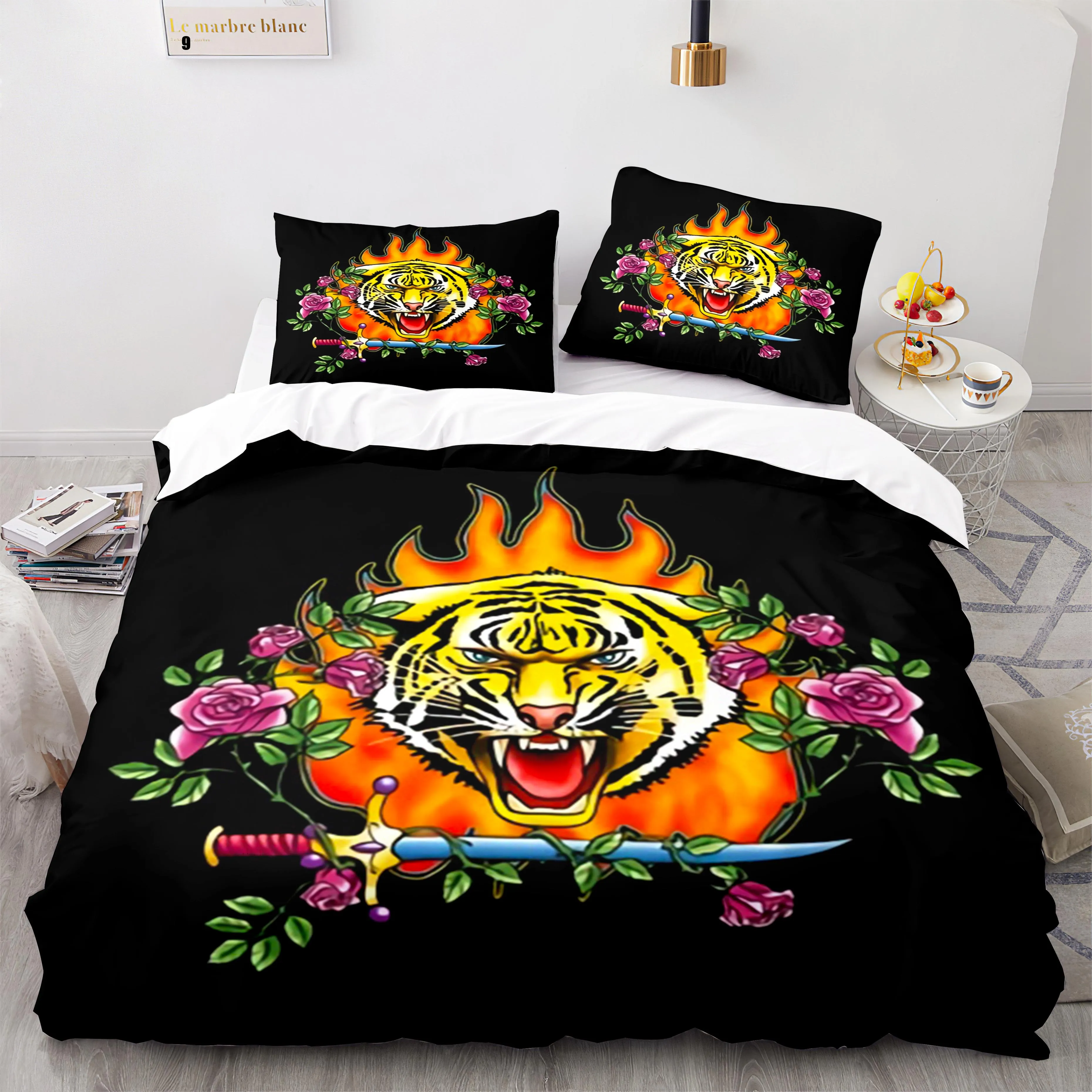 

Flame Tag Bedding Set Single Twin Full Queen King Size Ice And Fire Blaze Tags Bed Set Children Kid Bedroom Duvetcover Sets 015