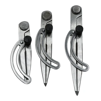 Measuring Spacing Compass Adjustable Leather Craft Rotating Tool Leather Marking Tools Scriber DIY Creaser Stitch
Measuring Spacing Compass Adjustable Leather Craft Rotating Tool Leather Marking Tools Scriber DIY Creaser Stitch