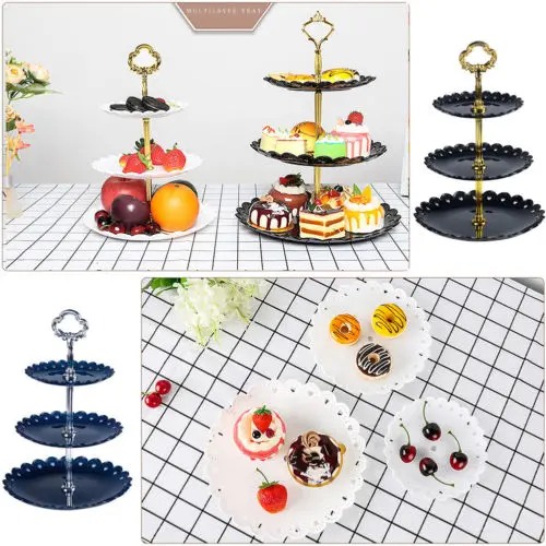 Super Practical Storage Rack 3-Tier Stand Three-layer Fruit Plate Cake Stand Dessert Vegetable Storage Rack
Super Practical Storage Rack 3-Tier Stand Three-layer Fruit Plate Cake Stand Dessert Vegetable Storage Rack