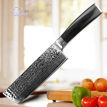 Kitchen Knife 7 inch Santoku knives 7CR17 400C High Carbon Stainless Steel Hammered Shape Blade cooking cutter
Kitchen Knife 7 inch Santoku knives 7CR17 400C High Carbon Stainless Steel Hammered Shape Blade cooking cutter