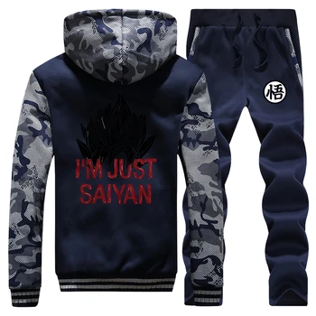 Winter New 2019 Mens Hoodies Fashion Camouflage Coat Thick Dragon Ball Suit Male Hip Hop Warm Jacket Casual Sportswear+2PC Pants
Winter New 2019 Mens Hoodies Fashion Camouflage Coat Thick Dragon Ball Suit Male Hip Hop Warm Jacket Casual Sportswear+2PC Pants