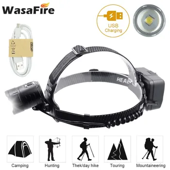 XHP-70 LED Zoom Headlamp USB Charging Head Lamp Waterproof Fishing Headlight 3 Modes 18650 Battery Torch
XHP-70 LED Zoom Headlamp USB Charging Head Lamp Waterproof Fishing Headlight 3 Modes 18650 Battery Torch