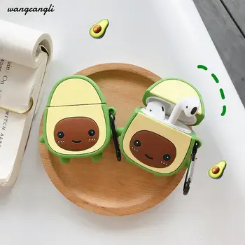 Avocado style headphone case for Apple AirPods 1/2 generation wireless earphone case for iPhone Bluetooth soft case
Avocado style headphone case for Apple AirPods 1/2 generation wireless earphone case for iPhone Bluetooth soft case