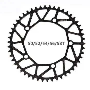 Chainwheel tooth single plate Aluminum Alloy Chain Wheel 130mm BCD 50T 52T 54T 56T 58T Chainring Black/Silver Cranks Bike Parts
Chainwheel tooth single plate Aluminum Alloy Chain Wheel 130mm BCD 50T 52T 54T 56T 58T Chainring Black/Silver Cranks Bike Parts
