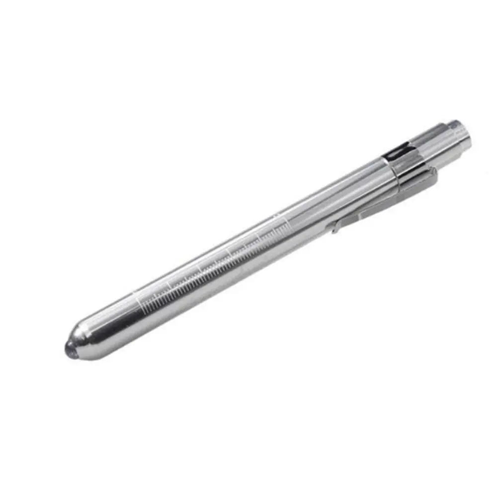 Portable LED Flashlight Work Light Medical First Aid Pen Light Torch Lamp With Pupil Gauge Measurements Doctor Nurse Diagnosis
Portable LED Flashlight Work Light Medical First Aid Pen Light Torch Lamp With Pupil Gauge Measurements Doctor Nurse Diagnosis