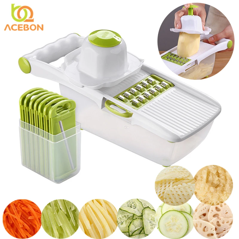 8 in 1 Multifunctional Mandoline Slicer Vegetable Cutter With Stainless Steel Blade Potato Peeler Carrot Grater Kitchen Tools
8 in 1 Multifunctional Mandoline Slicer Vegetable Cutter With Stainless Steel Blade Potato Peeler Carrot Grater Kitchen Tools