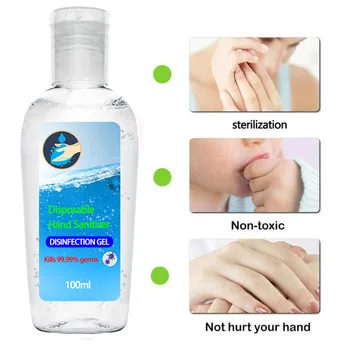 Disposable Hand Sanitizer Long-Lasting Speed Dry Hand Lotion Disposable 100ML gel hydroalcolique Handgel desinfectie Family use
Disposable Hand Sanitizer Long-Lasting Speed Dry Hand Lotion Disposable 100ML gel hydroalcolique Handgel desinfectie Family use