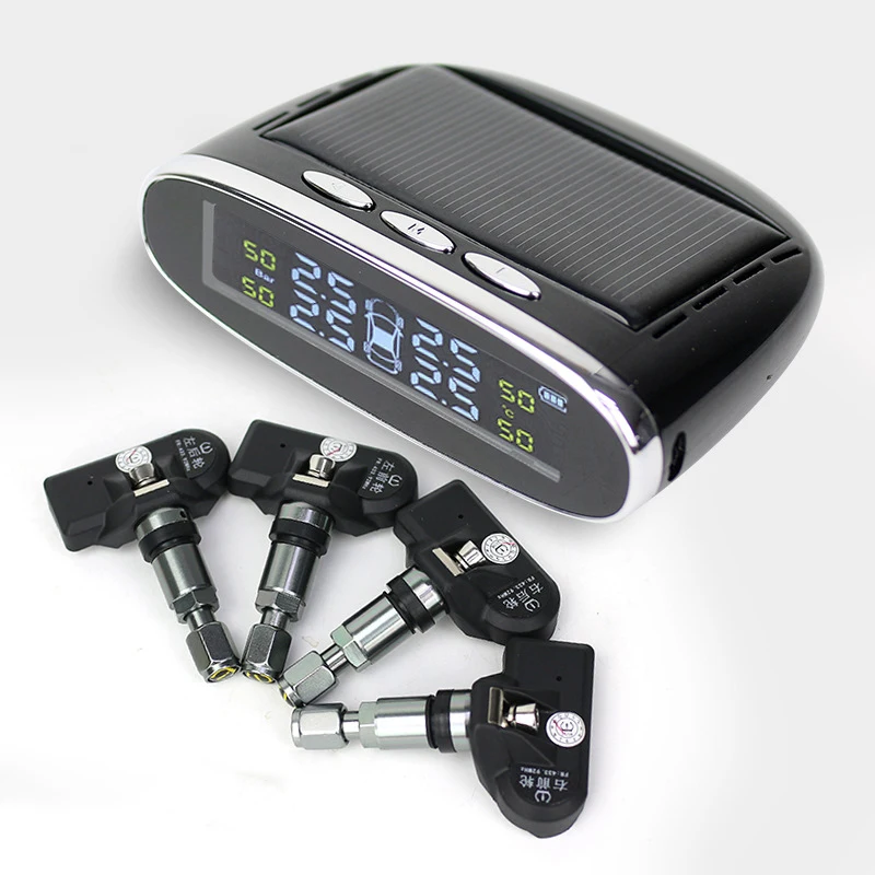 Solar TPMS Car Tire Pressure Alarm Sensor with high degree accuracy solar power charging
Solar TPMS Car Tire Pressure Alarm Sensor with high degree accuracy solar power charging
