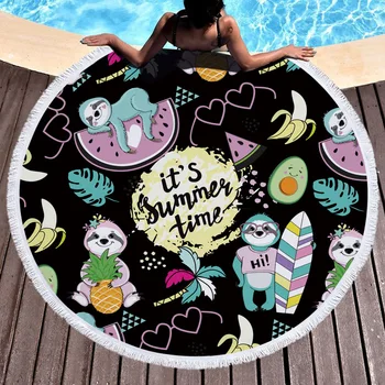 Round beach towel bath towel 3D towel microfiber tassel feel soft Hawaii Adult Colorful Quicksand Pattern
Round beach towel bath towel 3D towel microfiber tassel feel soft Hawaii Adult Colorful Quicksand Pattern