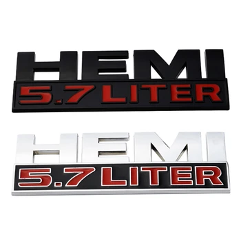 5.7L 6.4L HEMI Car Trunk Emblem For Chrysler 300 300C Dodge RAM Charger Jeep Grand Cherokee Wrangler Decal Sticker Accessories 
5.7L 6.4L HEMI Car Trunk Emblem For Chrysler 300 300C Dodge RAM Charger Jeep Grand Cherokee Wrangler Decal Sticker Accessories