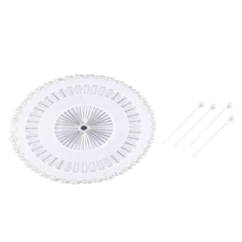 480 Pcs Silver Tone 1.5" Long m Plastic Pearl Head Pins
480 Pcs Silver Tone 1.5" Long m Plastic Pearl Head Pins