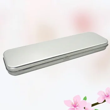 1pc Pencil Case Iron Tinplate Frosted Single-layer Pencil Case Rectangular Metal Pen Box for Students (Silver)
1pc Pencil Case Iron Tinplate Frosted Single-layer Pencil Case Rectangular Metal Pen Box for Students (Silver)