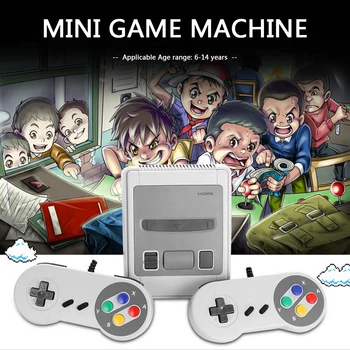 Double Players Handheld Game Player SNES Mini Game Console HDMI Output Built-in 621 Classic Games Video Gaming Player Kids Gifts
Double Players Handheld Game Player SNES Mini Game Console HDMI Output Built-in 621 Classic Games Video Gaming Player Kids Gifts