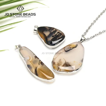 1pcs Natural Ocean Agate Pendants Gemstone Charm For Jewelry Making Energy Healing Stone Necklace Charm Free Shipping
1pcs Natural Ocean Agate Pendants Gemstone Charm For Jewelry Making Energy Healing Stone Necklace Charm Free Shipping