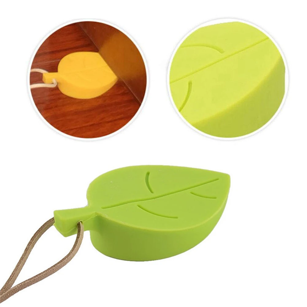 Leaves Silicone Door Stop Block Children Kids Anti-folder Hand Security Door Card Hanging Door Stopper Baby Safety door Locks
Leaves Silicone Door Stop Block Children Kids Anti-folder Hand Security Door Card Hanging Door Stopper Baby Safety door Locks