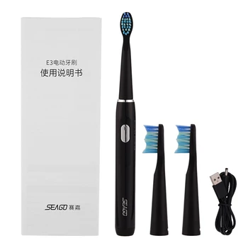 USB Rechargeable Electric Toothbrush Adults Deep Cleaning Tooth Brush Adults Teeh Brush Whitening With 3pc Replacement Brush
USB Rechargeable Electric Toothbrush Adults Deep Cleaning Tooth Brush Adults Teeh Brush Whitening With 3pc Replacement Brush