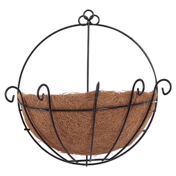 Metal Hanging Planter Basket With Natural Coco Coir Liner Wall Mount Flowerpot For Home
Metal Hanging Planter Basket With Natural Coco Coir Liner Wall Mount Flowerpot For Home