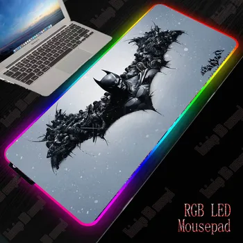 Batman Logo Gaming RGB Large Anime Mouse Pad Gamer Big Mat Computer pad Led Backlight Keyboard Desk Table
Batman Logo Gaming RGB Large Anime Mouse Pad Gamer Big Mat Computer pad Led Backlight Keyboard Desk Table