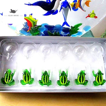 6pcs Custom handmade lampwork floating glass Frog miniature Figurine aquarium decoration charms pendant Sea World animal statues
6pcs Custom handmade lampwork floating glass Frog miniature Figurine aquarium decoration charms pendant Sea World animal statues
