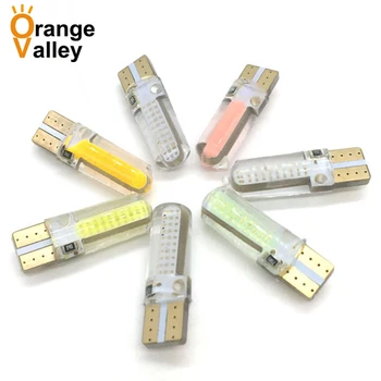 100Pcs Car Led T10 W5W COB 8 20 Chips Waterproof Wedge Light Side Interior Lamp Reverse License Plate Turn Signal Bulb DC 12V
100Pcs Car Led T10 W5W COB 8 20 Chips Waterproof Wedge Light Side Interior Lamp Reverse License Plate Turn Signal Bulb DC 12V