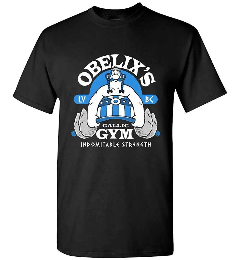 Indomitable Strength Gallic Gym Obelix and Asterix T-Shirt Cartoon Hip Hop Shirt
Indomitable Strength Gallic Gym Obelix and Asterix T-Shirt Cartoon Hip Hop Shirt