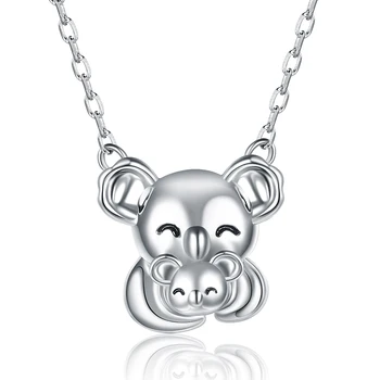 Xiaojing 925 Sterling Silver Cute Koala Mom&child Pendant Chain Necklace Mothers Day Jewelry for Mom Gifts Free Shipping 2020
Xiaojing 925 Sterling Silver Cute Koala Mom&child Pendant Chain Necklace Mothers Day Jewelry for Mom Gifts Free Shipping 2020