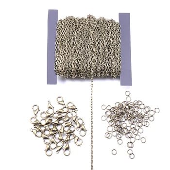 Tone Extended Extension Tail Chain Lobster Clasps Connector For DIY Jewelry Making Findings Bracelet Necklace
Tone Extended Extension Tail Chain Lobster Clasps Connector For DIY Jewelry Making Findings Bracelet Necklace