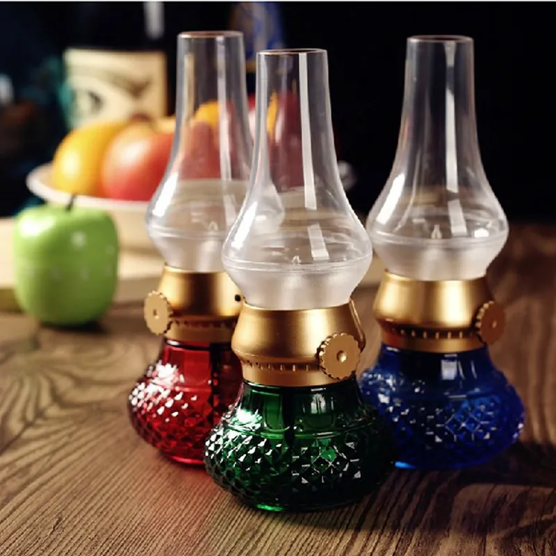 LED Rechargeable Flameless Candle Lantern Vintage Oil Table Lamp with Blow ON/OFF Control Dimmer Control Kerosene Night Light
LED Rechargeable Flameless Candle Lantern Vintage Oil Table Lamp with Blow ON/OFF Control Dimmer Control Kerosene Night Light