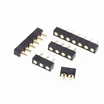5 pcs Contact PAD 2.54 mm Pitch 2 3 4 5 6 7 Pin Female 3.0mm Height Target Connector Spring Pogo Header Strip Single Row SIP
5 pcs Contact PAD 2.54 mm Pitch 2 3 4 5 6 7 Pin Female 3.0mm Height Target Connector Spring Pogo Header Strip Single Row SIP