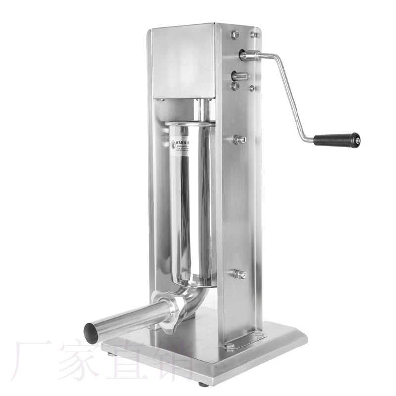 Manual Sausage Stuffers 3L/5L/7L/10L Stainless Steel Sausage Fillers Commercial sausage making machine
Manual Sausage Stuffers 3L/5L/7L/10L Stainless Steel Sausage Fillers Commercial sausage making machine