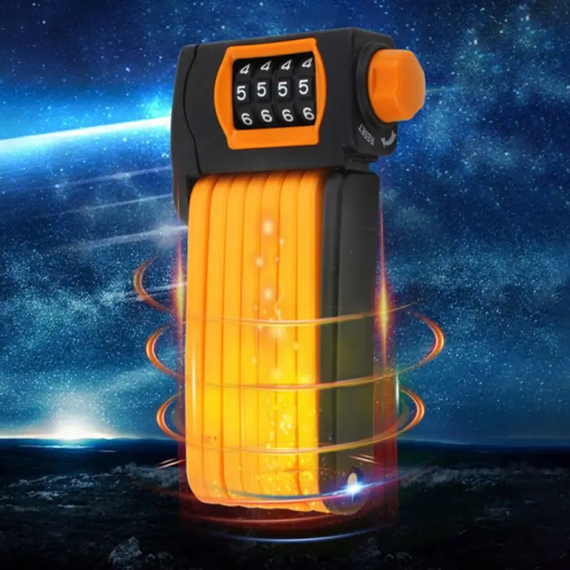 Outdoor Sports Cycling Anti-theft Mountain Bike Folding Lock Bicycle Joint Lock Anti-cut Code Lock Bicycle Accessories
Outdoor Sports Cycling Anti-theft Mountain Bike Folding Lock Bicycle Joint Lock Anti-cut Code Lock Bicycle Accessories