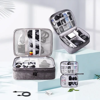 Portable Travel Cable Digital Storage Bag Data Cable USB Disk Power Bank Gadget Organize Pouch Multi-function Kit Accessories
Portable Travel Cable Digital Storage Bag Data Cable USB Disk Power Bank Gadget Organize Pouch Multi-function Kit Accessories