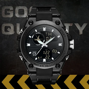 Men's LED Multifunction Waterproof Wristwatch Luminous Plastic Digital Watch DJA88
Men's LED Multifunction Waterproof Wristwatch Luminous Plastic Digital Watch DJA88