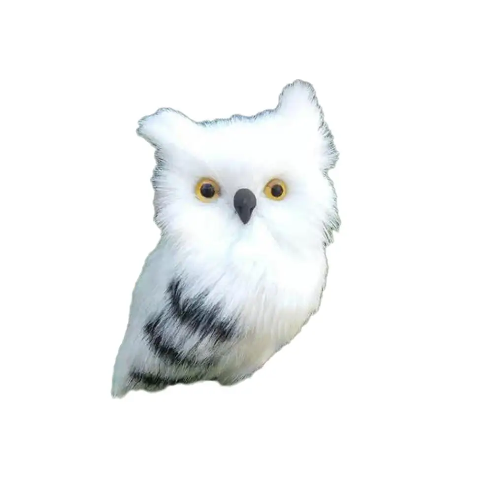 New Cute Artificial Lifelike Animal Owl Miniature Plush Toy Garden Ornament Photo Props
New Cute Artificial Lifelike Animal Owl Miniature Plush Toy Garden Ornament Photo Props