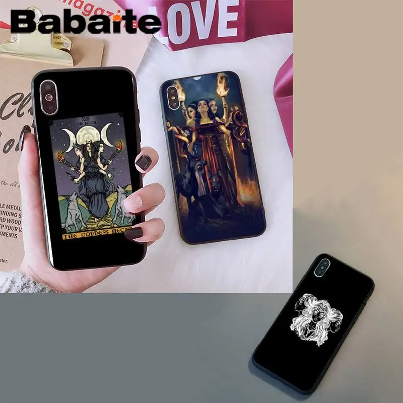 Чехол для телефона Babaite с тремя лунными Богинями чехол iPhone 8 7 6 6S Plus X XS MAX 5 5S SE XR 11 11pro