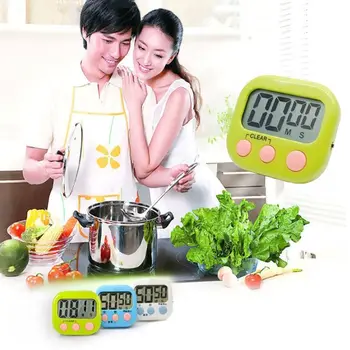 Large LCD Digital Kitchen Egg Cooking Timer Count Down Clock Alarm Stopwatch(green)
Large LCD Digital Kitchen Egg Cooking Timer Count Down Clock Alarm Stopwatch(green)