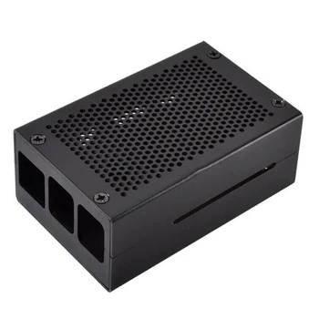 Top Raspberry Pi 4 Model Metal Case Aluminum Alloy Box Shell Compatible for Raspberry Pi 4(Black)
Top Raspberry Pi 4 Model Metal Case Aluminum Alloy Box Shell Compatible for Raspberry Pi 4(Black)