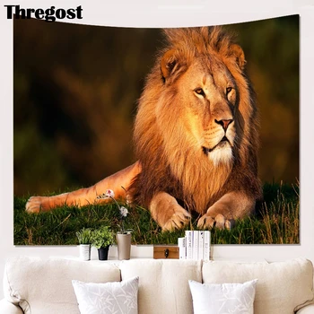 3D Lion Printed Indian Wall Hanging Boheme Tapestry Home Decor Living Room Background Wall Carpet Cloth Hippie Blanket
3D Lion Printed Indian Wall Hanging Boheme Tapestry Home Decor Living Room Background Wall Carpet Cloth Hippie Blanket
