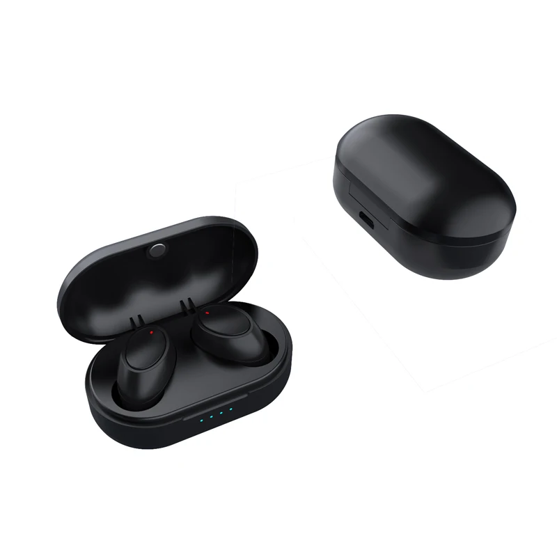 Mini Dual V5.0 Wireless Earphones Bluetooth Earphones 3D Stereo Sound Earbuds with Dual Microphone and Charging box
Mini Dual V5.0 Wireless Earphones Bluetooth Earphones 3D Stereo Sound Earbuds with Dual Microphone and Charging box