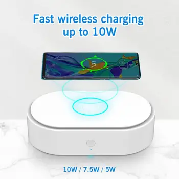 2 In 1 Mobile Phone Sterilization Box Wireless Charging 10W Wireless Charging Charger UV Box Mobile Phone Sterilization Box Hot
2 In 1 Mobile Phone Sterilization Box Wireless Charging 10W Wireless Charging Charger UV Box Mobile Phone Sterilization Box Hot