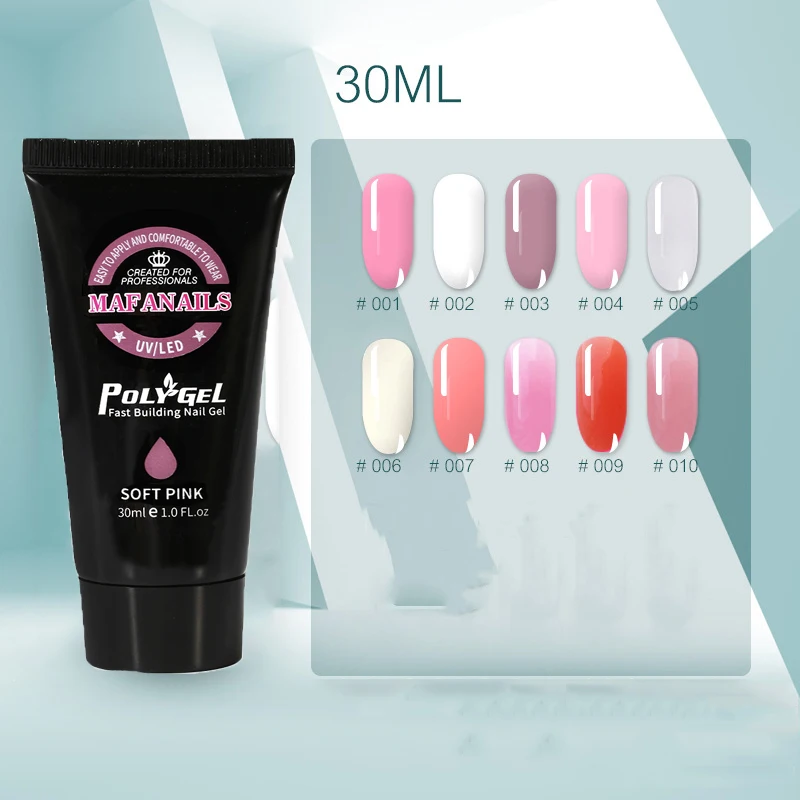 30ml Nail Gel UV LED Poly Polish Gels For Nail Art Quick Builder Extension Base Coat Manicure Tools Building Extensions Gel GY6
30ml Nail Gel UV LED Poly Polish Gels For Nail Art Quick Builder Extension Base Coat Manicure Tools Building Extensions Gel GY6