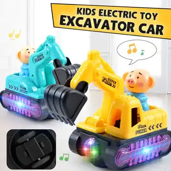 Mini Engineering Excavator Car Toy LED Light Music Classic Electric Toy ABS Children Kids Toys Engineering Car Vehicle Toy
Mini Engineering Excavator Car Toy LED Light Music Classic Electric Toy ABS Children Kids Toys Engineering Car Vehicle Toy