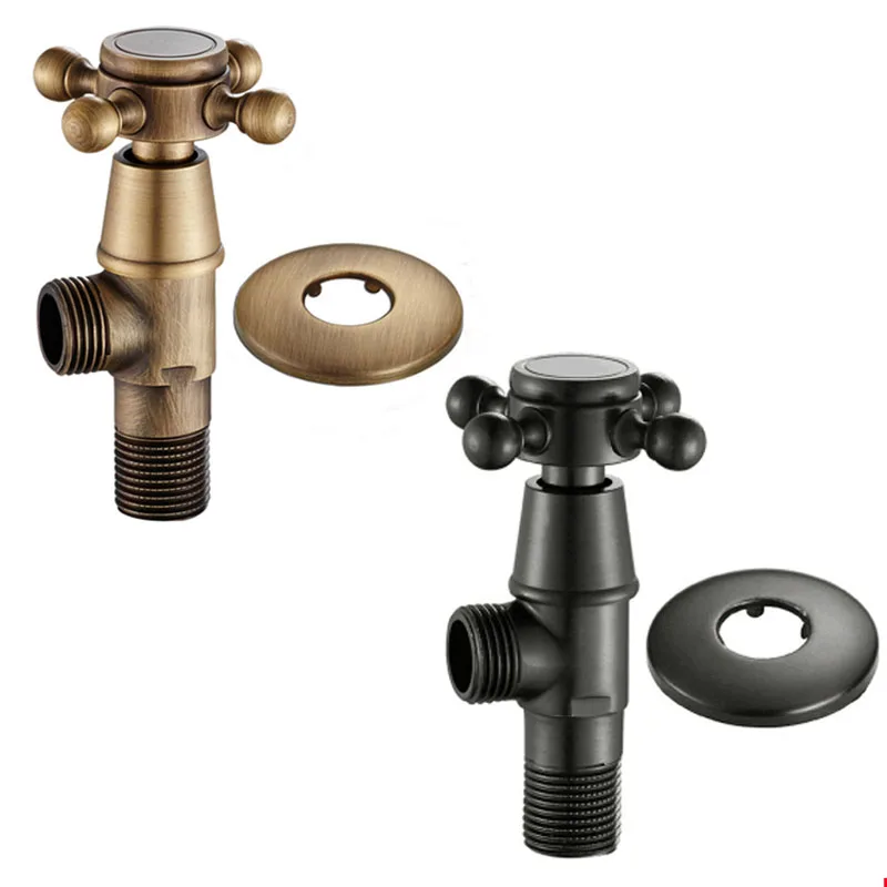 Black Angle Valve Antique Brass Wall Mount Angle Valve for Toilet Universal Stop Water Triangle Valve for Faucet and Toilet
Black Angle Valve Antique Brass Wall Mount Angle Valve for Toilet Universal Stop Water Triangle Valve for Faucet and Toilet
